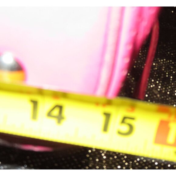 Coach Pink Sis Signature C Perforated Leather F21938 Double Handle Carryall Tote - Picture 11 of 12